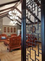 【领绣】这套会所用的是领绣墙布，想要高级就要舍得花钱