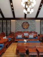 【领绣】这套会所用的是领绣墙布，想要高级就要舍得花钱