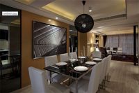 装修美图 | 华润橡树湾 124 平米现代风格原木生活-现代风格 (3)张