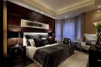 装修美图 | 华润橡树湾 124 平米现代风格原木生活-现代风格 (3)张