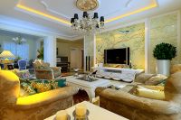 装修美图 | 中海凯旋门 500 平米新古典风格素雅大气 (8)张