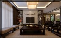 装修美图 | 保利温泉新城 130 平米新中式风格古韵新时尚-现代中式之雅 (4)张