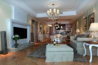 装修美图 | 燕景佳园 114 平米美式风格梦回曼陀丽 (2)张