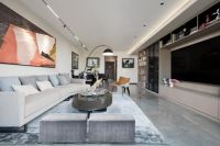 王瑞私宅设计作品：空间与艺术的相处之道！