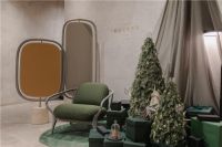 梵几圣诞限定款首发 联合艺术家墨白设计“圣诞星球”橱窗