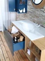 宜来卫浴：一体式台盆，卫生间的点睛之笔