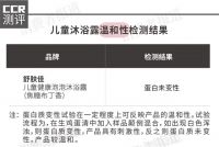 儿童沐浴露能否为宝宝筑起安全“结界”？