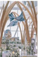 火了！他们用十几年时间 将婚礼做成了装置艺术展