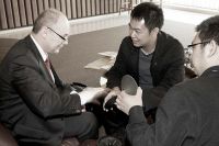 世界音响界巨头频繁来访CAV达成合作