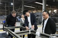 德国好博（HOPPE）集团亚太区总裁Eric Kersten莅临新豪轩门窗参观考察