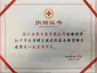 抗击疫情 众志成城丨森歌集成灶捐赠100万元驰援疫区