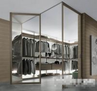 案例：时尚拼颜值 七款男士衣帽间推荐