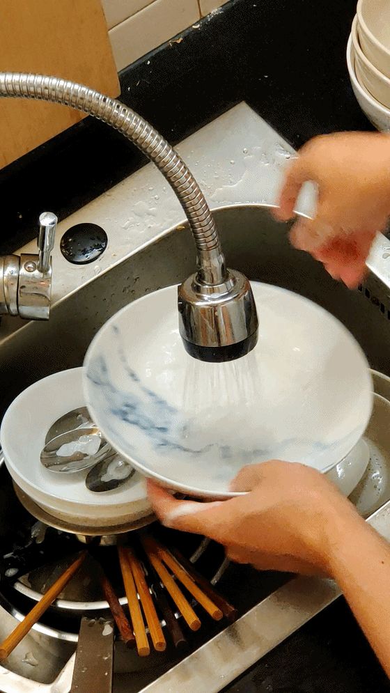 不需要清洁神器 学会这招包你洗碗又快又不伤手