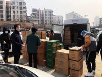 战“疫”不停 爱心不止 武汉金鑫集团第二批捐赠物资到位