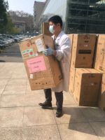 和也百万抗疫物资到达武汉的医院了！