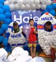 泰国儿童节，海尔不仅送家电，还为13所学校送自行车