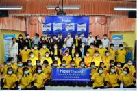 海尔泰国为当地学校捐赠口罩：做好个人防护从娃娃抓起