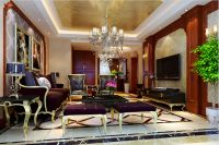 设计案例 | 鲁能七号院 135 平米新古典风格金领后花园——浪漫情怀 (5)张