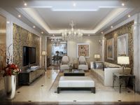 设计案例 | 印象山 135 平米新古典风格典雅风尚 (7)张