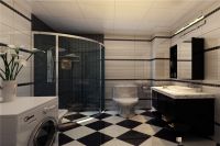 家居美图 | 鸿峰西花园 130 平米现代风格后现代黑白调 (7)张