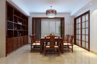家居美图 | 中铁汇苑 187 平米新中式风格中式古典的爱家新居 (8)张