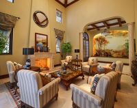 设计案例 | 康桥圣菲 450 平米其他浓情地中海 (10)张