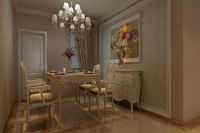 设计案例 | 汉峪小区 140 平米美式风格清新简欧 (6)张