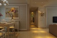 设计案例 | 汉峪小区 140 平米美式风格清新简欧 (6)张