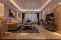 家居美图 | 金邸山庄 180 平米美式风格梦中巴黎 (7)张