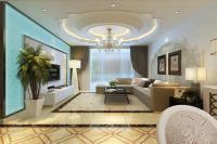 设计案例 | 万科金域蓝湾 145 平米现代风格欧尚兰韵 (9)张