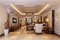 设计案例 | 复地温莎堡 270 平米新古典风格北欧风情 (7)张