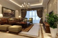 装修美图 | 保利花园 131 平米新中式风格沁欣 (6)张