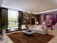 设计案例 | 国赫红珊湾 170 平米现代风格梦露 (7)张