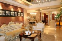 设计案例 | 万科高尔夫 180 平米新古典风格惬意的新古典 (6)张