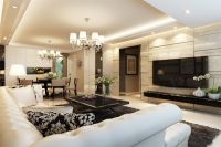 装修美图 | 青春水岸 101 平米现代风格青春水岸 (4)张