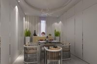 装修美图 | 绿城翡翠湖玫瑰园 201 平米新古典风格绿城翡翠湖玫瑰园11栋01户型201...