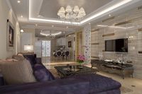 装修美图 | 泰达城·河与海 142 平米现代风格高贵典雅 (7)张