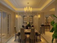 家居美图 | 玫瑰湾 160 平米新古典风格玫瑰湾-四居-简欧风格 (14)张