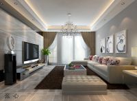 设计案例 | 金域蓝湾 230 平米现代风格金域蓝湾-别墅-现代风格 (7)张