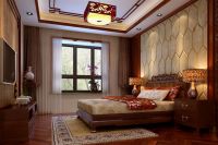 装修美图 | 东胜紫御府 133 平米新中式风格气韵优雅真生活 (6)张