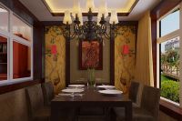 装修美图 | 东胜紫御府 133 平米新中式风格气韵优雅真生活 (6)张