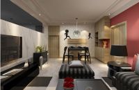 装修美图 | 锦艺国际华都 110 平米现代风格时尚质感质感简约三居室装修 (5)张