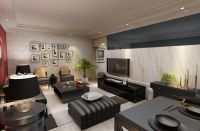 装修美图 | 锦艺国际华都 110 平米现代风格时尚质感质感简约三居室装修 (5)张