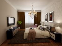 装修美图 | 锦艺国际华都 110 平米现代风格时尚质感质感简约三居室装修 (5)张