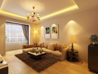 装修美图 | 中铁嘉园 95 平米新古典风格温婉美家  (11)张