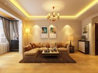 装修美图 | 中铁嘉园 95 平米新古典风格温婉美家  (11)张