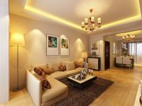 装修美图 | 中铁嘉园 95 平米新古典风格温婉美家  (11)张