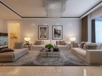 设计案例 | 鑫源山庄 190 平米现代风格低调的奢华 (9)张