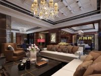 装修美图 | 绿地锦天府 330 平米新古典风格现代新古典风格 (6)张