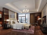 装修美图 | 绿地锦天府 330 平米新古典风格现代新古典风格 (6)张